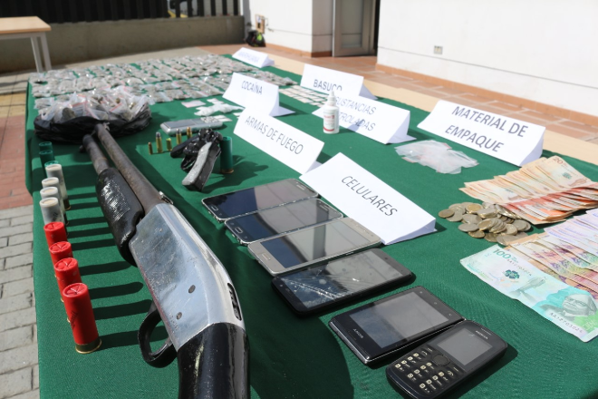 Un año de seguimiento para capturar 23 delincuentes en 19 diligencias de allanamiento Operación “ONIX” Contra el tráfico de estupefacientes