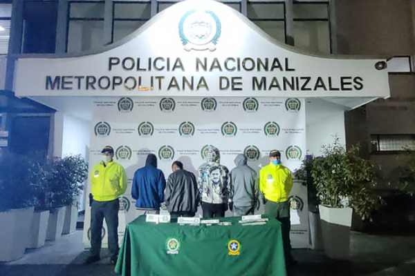 4 personas fueron capturadas mediante la operación “San Benito”, deberán responder por tráfico de estupefacientes