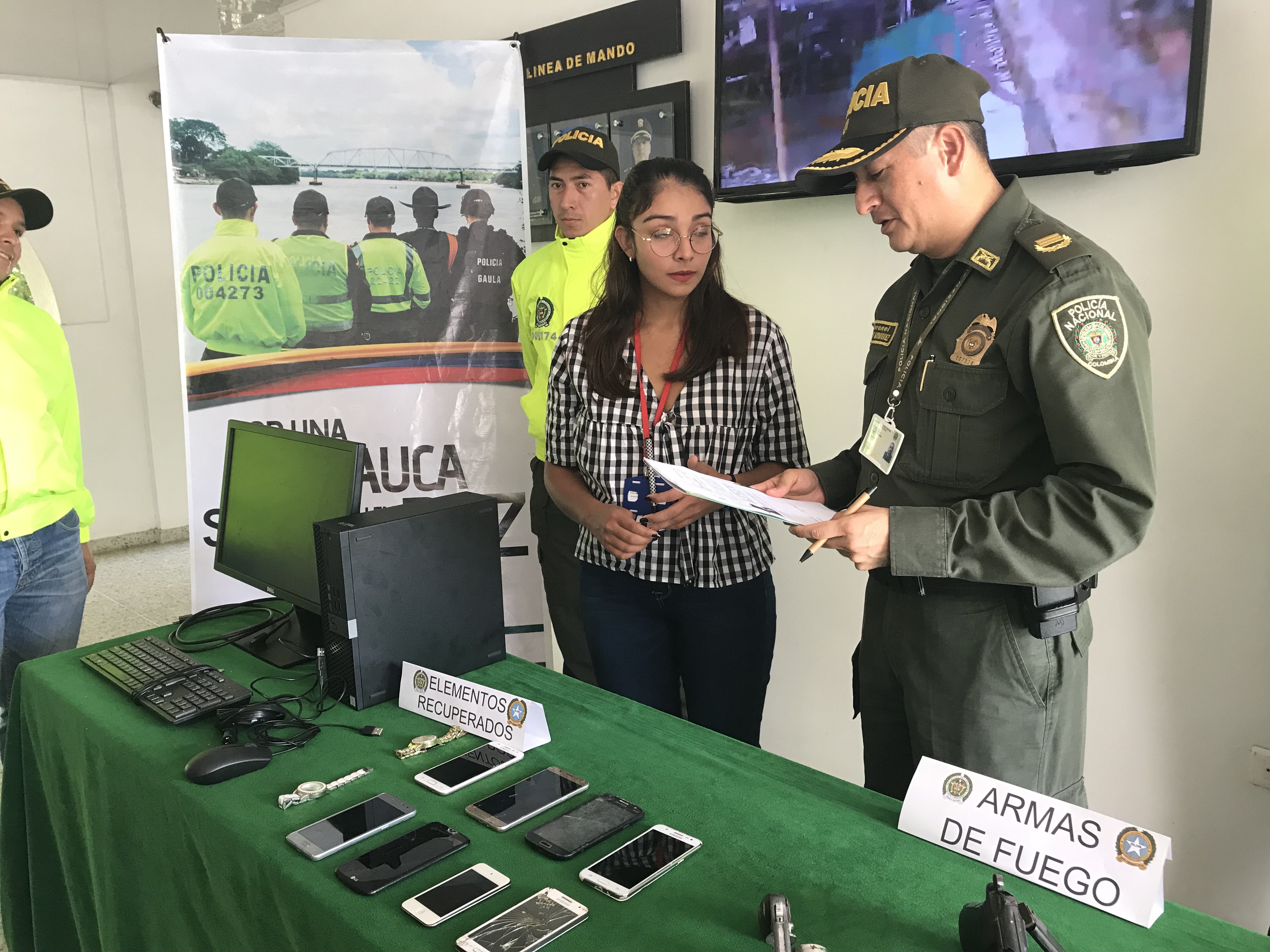 tras operativos la sijin deara logra la captura de dos personas por receptacion  recuperación de elementos hurtados en el municipio de arauca