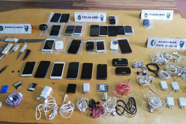 INCAUTACIÓN-ARMAS-CENTRO-PENITENCIARIO OPERATIVO-CARCEL