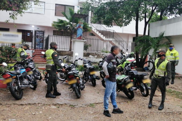 Realizamos acciones preventivas contra el hurto en Cartagena 