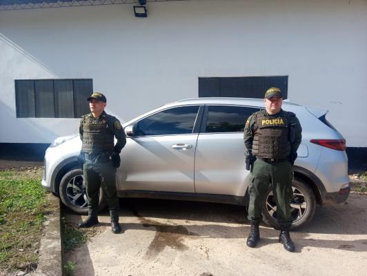 Incautan de vehículo Toyota