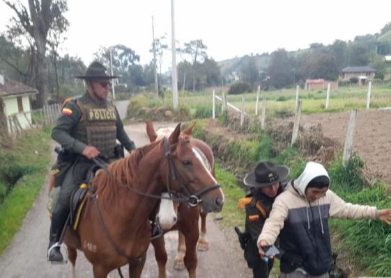 Patrullaje rural y prevención del hurto en sectores rurales  a Seccional de Carabineros  y Protección Ambiental en Pasto