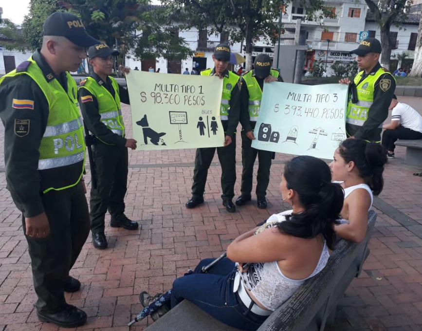 En el Huila vivimos en paz campaña codigo de policia huila
