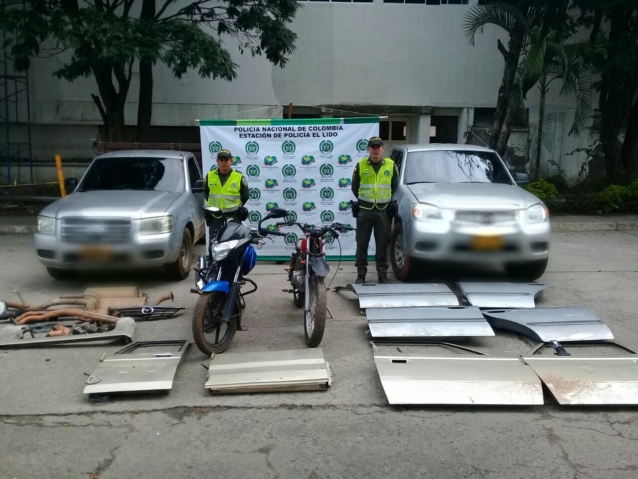 Vehículos hurtados recuperados por la Policía Operativos contra delincuencia en Cal