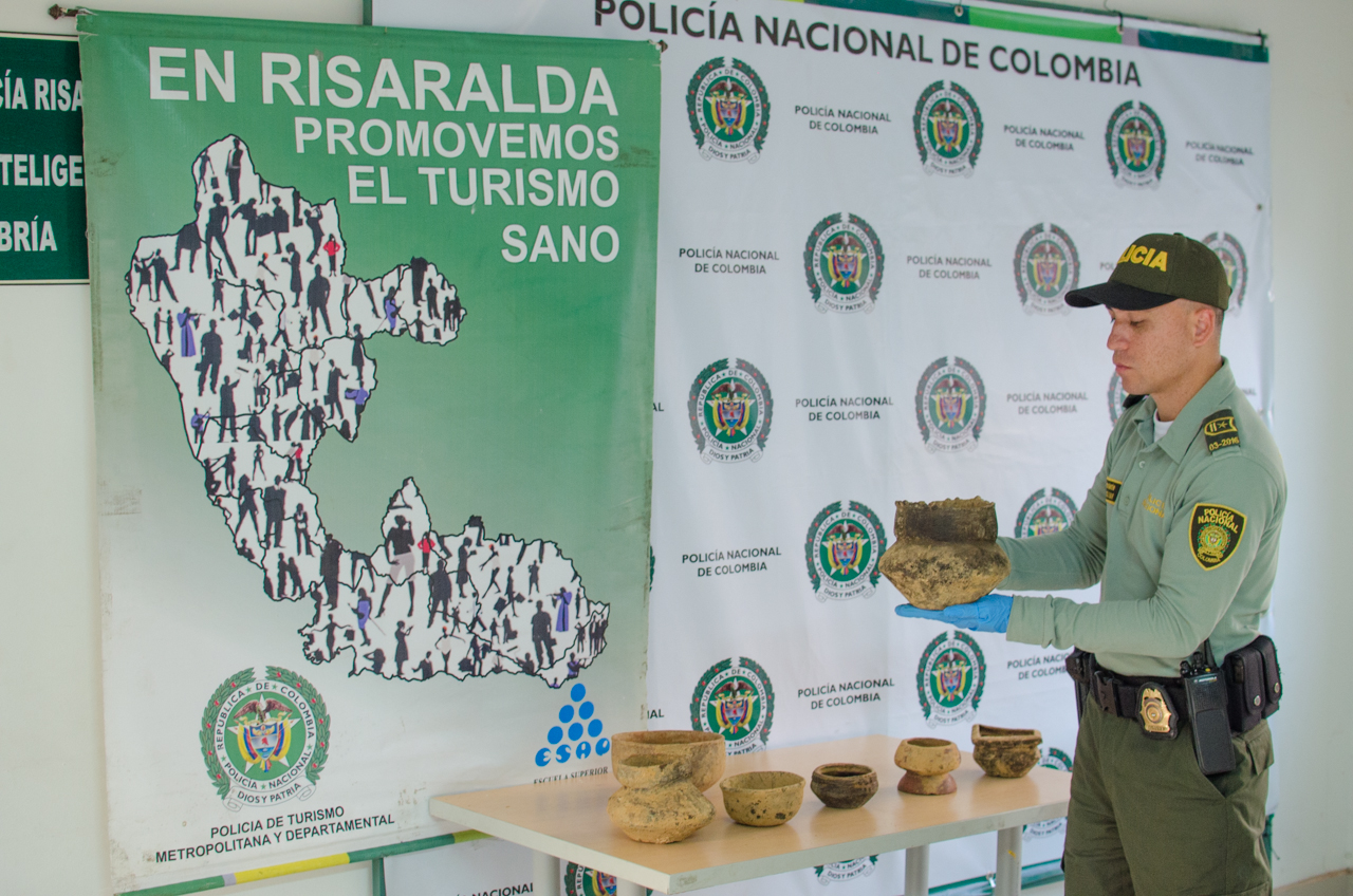 Patrimonio Arqueológico de la nación  piezas precolombinas