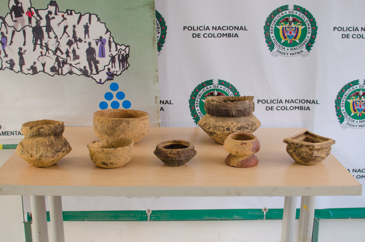 En Belén de Umbría se hallaron piezas que hacen parte del patrimonio arqueológico colombiano