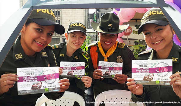 policia-colombia-linea-155-proteccion-derechos-mujer