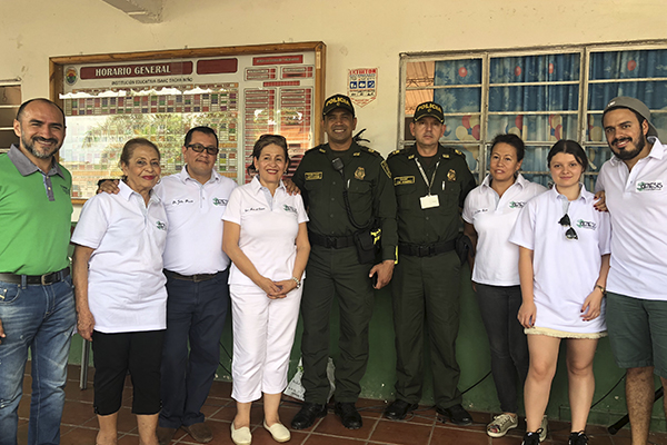 Esta actividad se realizó con el objetivo de mejorar la calidad de vida de la población infantil