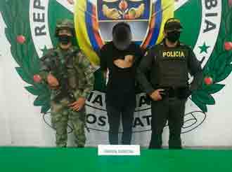 Cayo “Guadaña” por el delito de homicidio en grado de tentativa y porte ilegal de armas de fuego policia-magdalena-medio-capturado-guadaña