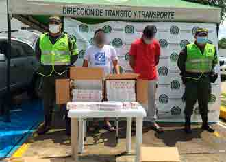 Policia Nacional captura a dos sujetos con 29.400 estopines de procedencia peruana policia-magdalena-medio-setra-estopines