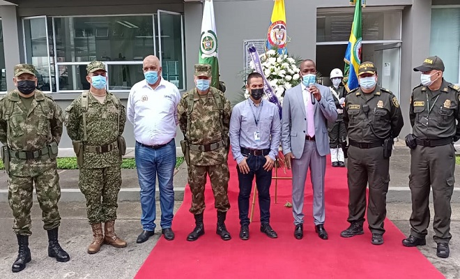 Policía celebró en el Chocó su centésimo trigésimo aniversario eucaristía y homenaje a nuestros policías caídos