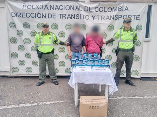 Policía logró la captura de dos hombres que pretendían ingresar al llano medicamentos adulterados 