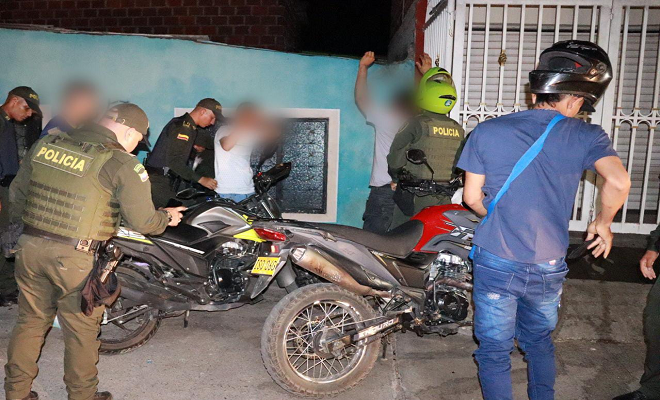 Policía Nacional en Neiva presenta balance del fin de semana