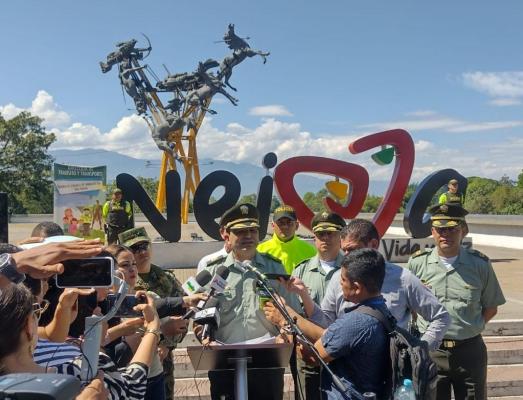 Policía Nacional en Neiva, presenta balance operativo de la semana del 20 al 27 de agosto del 2023