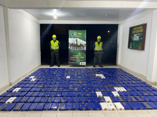Incautamos 364 Kilos de cocaína que iban para España Incautamos 364 Kilos de cocaína que iban para España