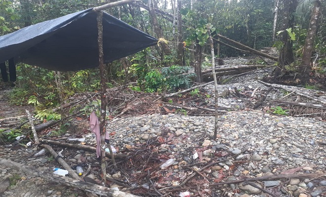 Policía y Ejercito continúan con acciones para contrarrestar la minería ilegal Policía y Ejercito continúan con acciones para contrarrestar la minería ilegal