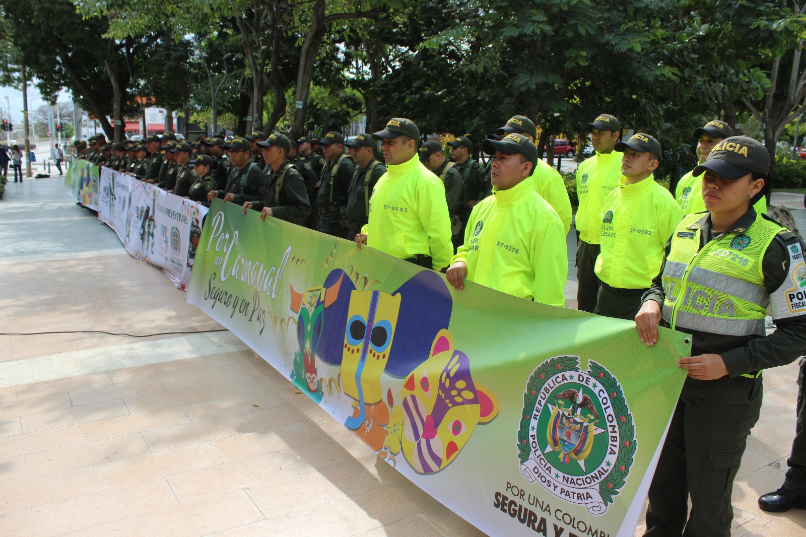 Vigilancia preventiva en los escenarios Por un Carnaval Seguro y en Paz