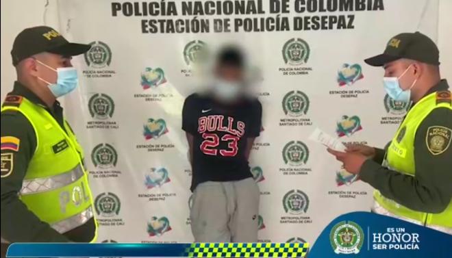 Capturamos al presunto agresor de un comerciante y su hijo en Cali