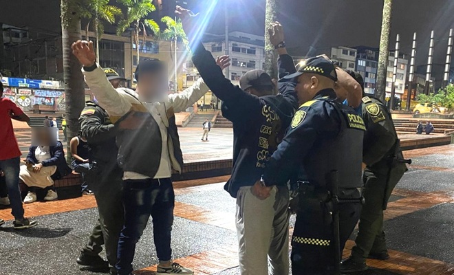 Más de 500 uniformados garantizan tranquilidad durante el fin de semana  15 capturas y seguridad en el aniversario de Manizales