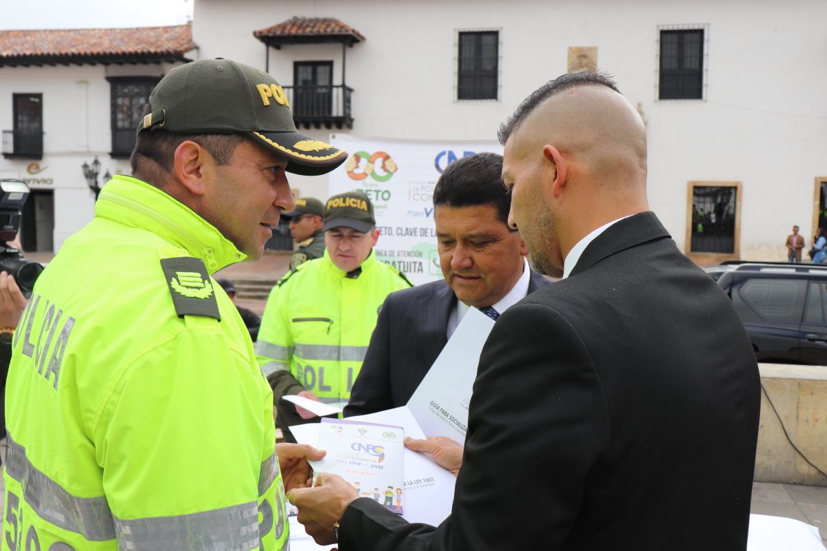 Así se vivió en Tunja el primer aniversario del Código Nacional de Policía y Convivencia primer-año-del-codigo