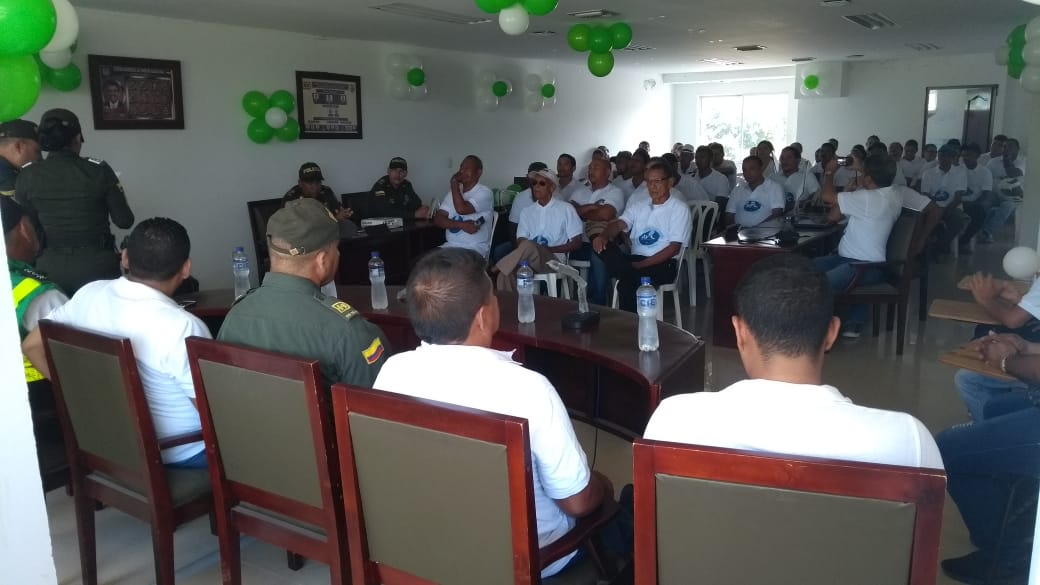 Primer encuentro de coordinadores de frentes de seguridad en el Magdalena encuentro de frentes de seguridad-tenerife-red de participación cívica-magdalena-prevención-participación ciudadana-plan de choque-el que la hace la paga