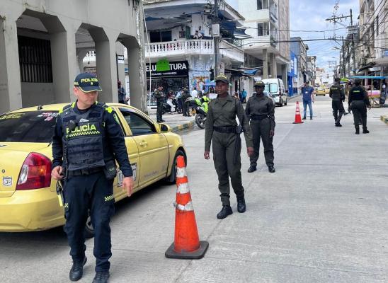 puesto de control en Buenaventura puesto de control en Buenaventura