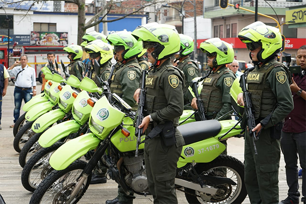 Nuevo grupo de reacción inmediata contra el hurto y el microtráfico en Itagüí
