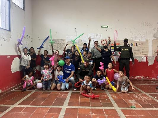 Recreación y deporte para niños, niñas y adolescentes. Brindar felicidad a los más pequeños