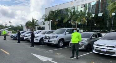 En el Quindío logramos la recuperación de ocho  Vehículos que habían sido hurtados  Recuperan 8 vehiculos hurtados