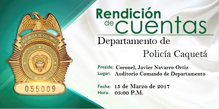 El Departamento de Policía Caquetá proyecta “audiencia pública”