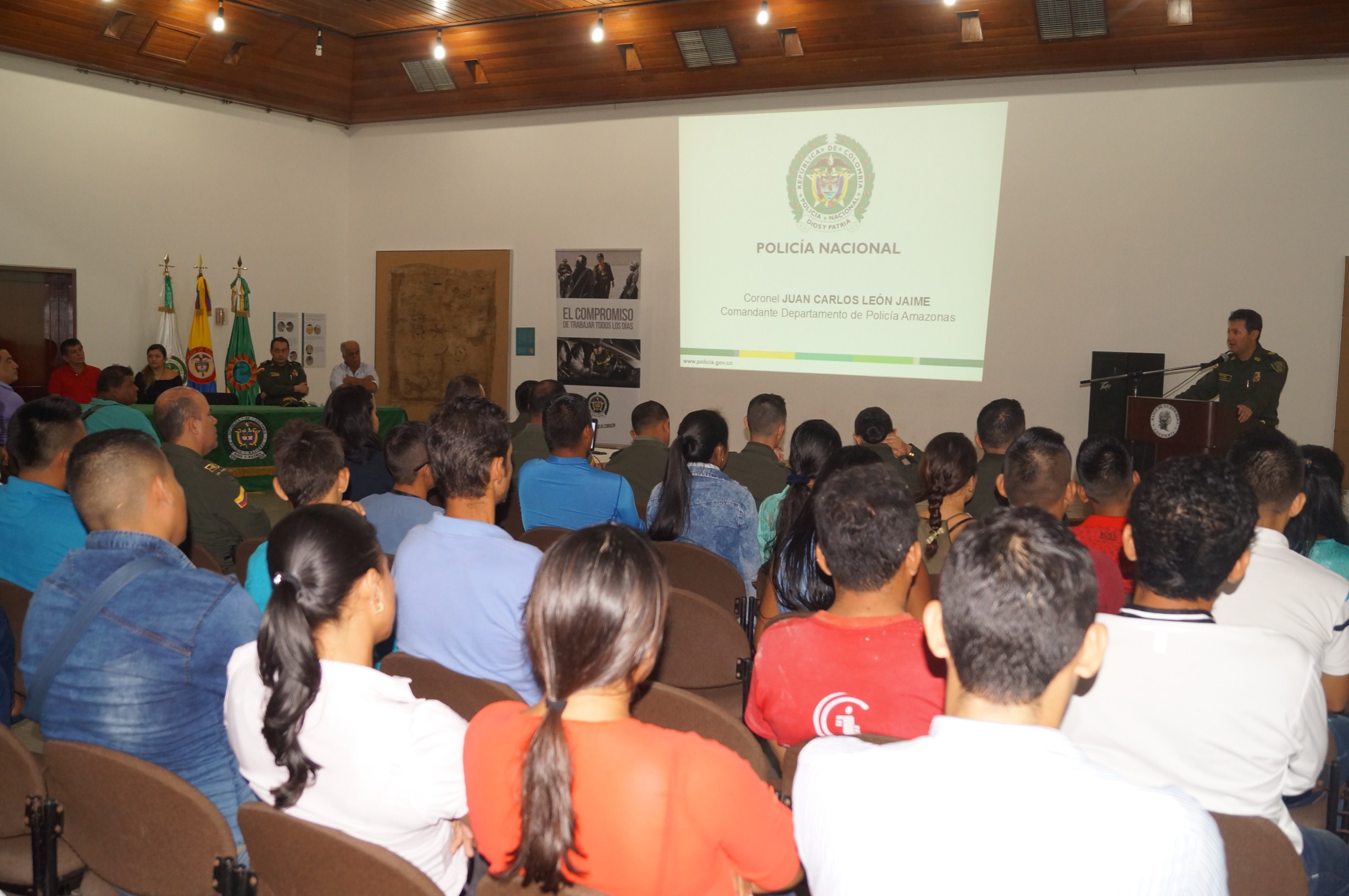 Comandante de Policía Amazonas presentó rendición de cuentas en leticia