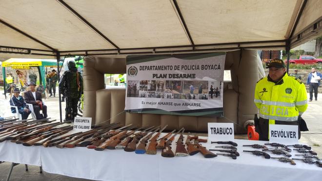 Restricción al porte de armas en Boyacá Restricción al porte de armas en Boyacá