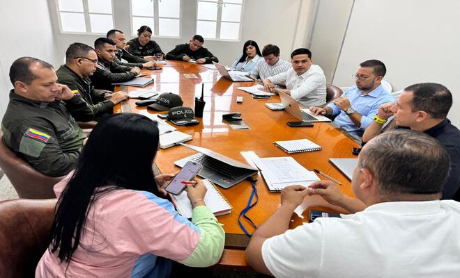 Reuni&oacute;n de entidades pol&iacute;tico administrativas en el marco del comit&eacute; civil de convivencia, orientada a la articulaci&oacute;n interinstitucional para fortalecer la convivencia ciudadana.