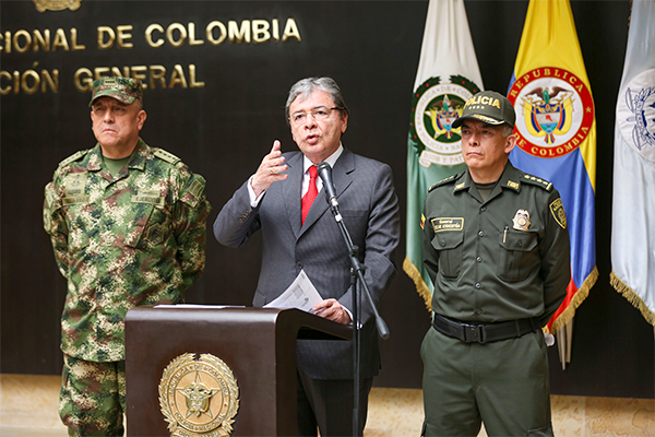 Rueda de Prensa Director de la Policía 