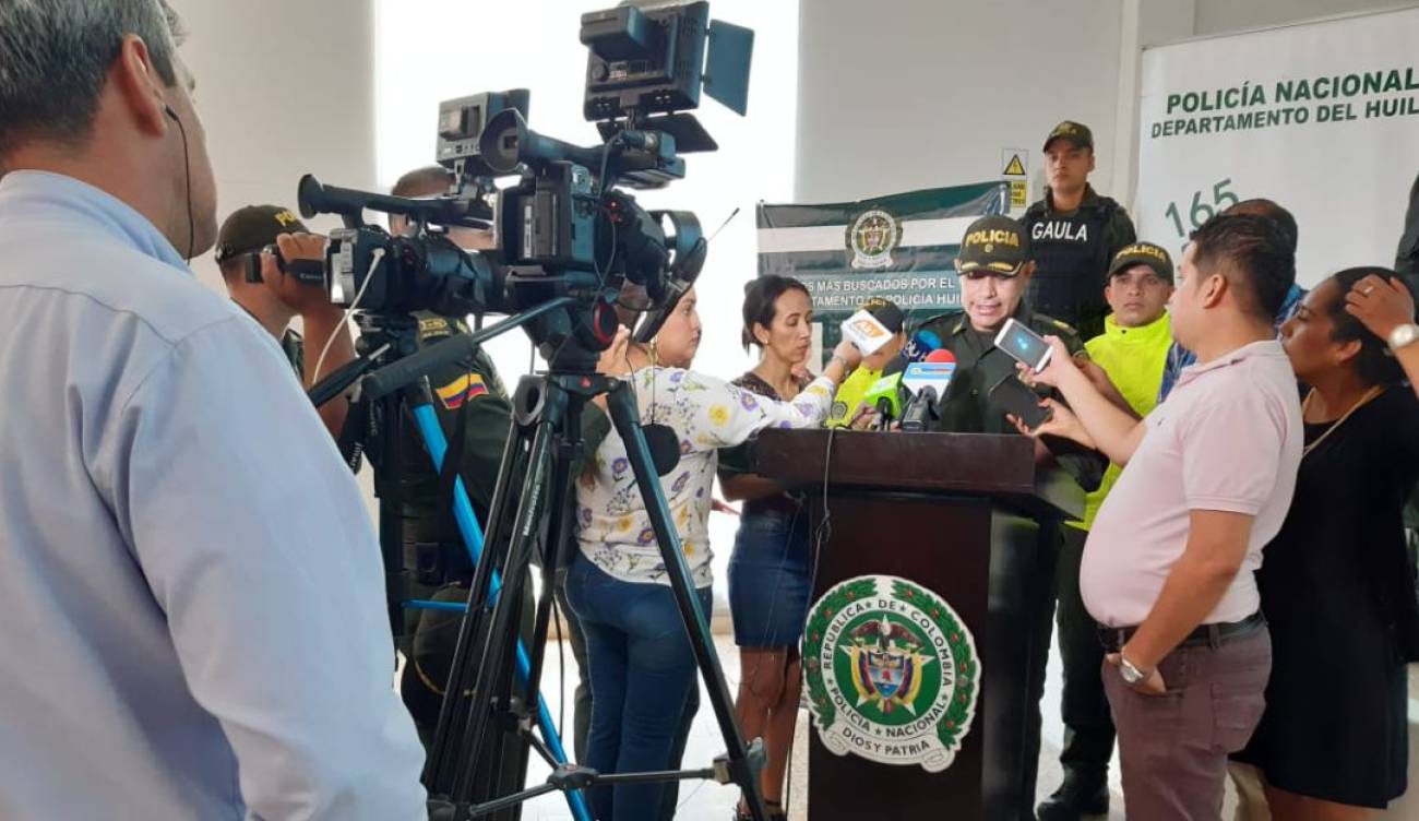 Rueda de prensa para dar a conocer los más buscados en el Huila  rueda_de_prensa
