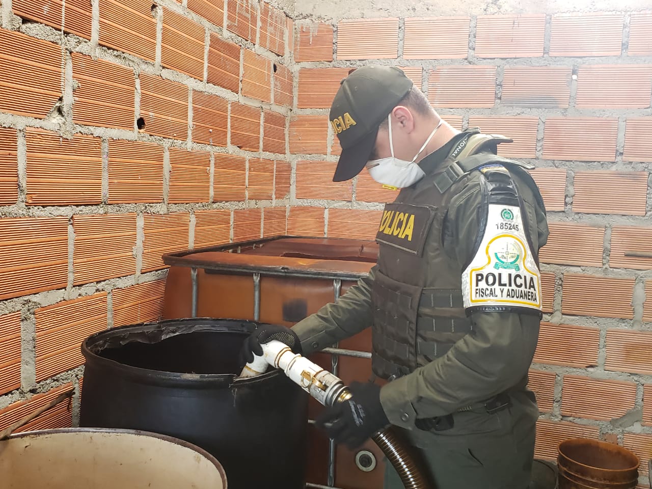 Rueda de prensa caso combustible Valledupar - Cesar