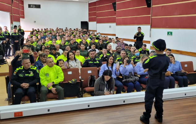 Le cumplimos el sueño a Nicolás Roa Gutiérrez de ser “Policía por un día”