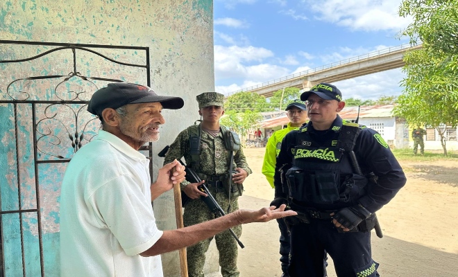 Se realizaron visitas puerta a puerta
