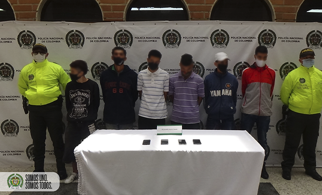 seis capturados la torre