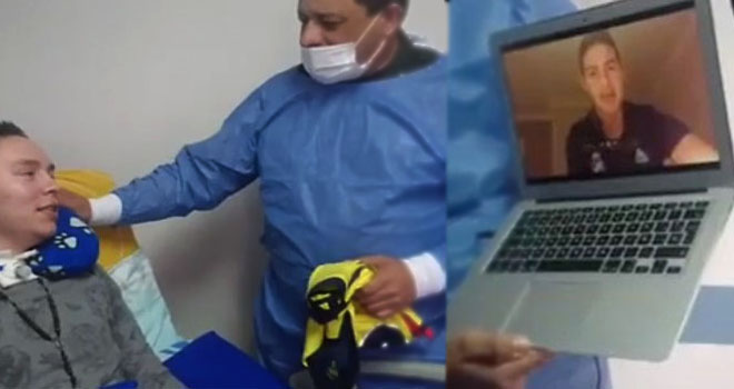 El saludo de navidad de James Rodríguez para James Rodríguez