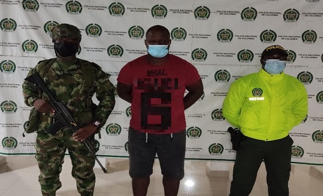 Tras las rejas ‘ajeno’ presunto cabecilla de zona de la subestructura carretera del ‘clan del golfo’ en Quibdó Tras las rejas ‘ajeno’ presunto cabecilla de zona de la subestructura carretera del ‘clan del golfo’ en Quibdó