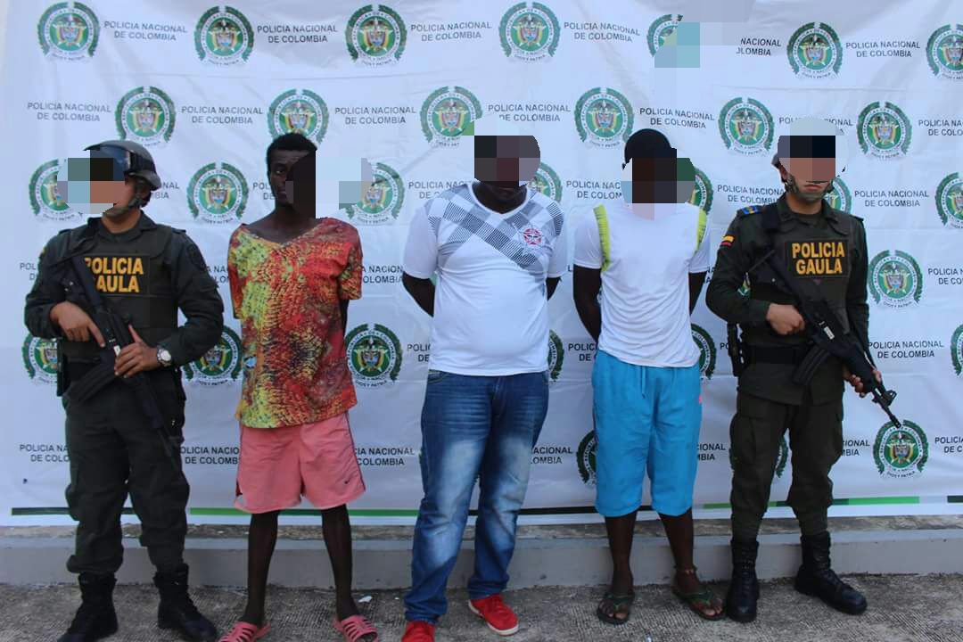 Desarticulada banda delincuencial dedicada al hurto y extorsión tres-capturados-por-extorsión