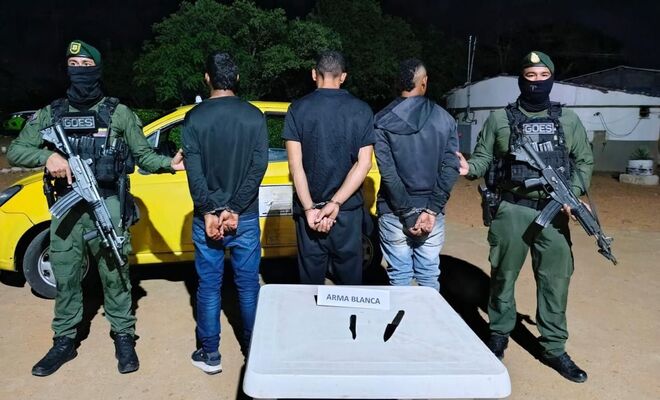 Tres presuntos responsables de hurto fueron enviados a prisi&oacute;n tras operativo policial en C&uacute;cuta