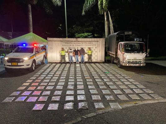 Tres sujetos que pretendía ingresar al Meta 107 kg de marihuana tipo creepy fueron capturados