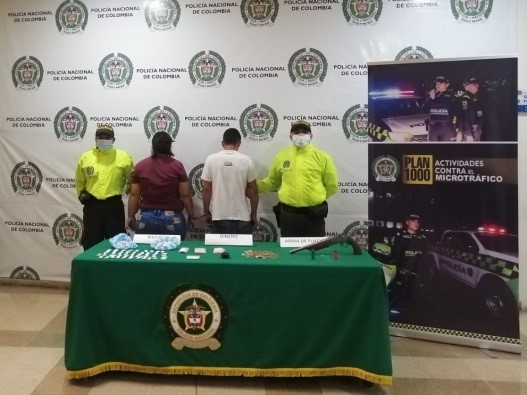 Por diferentes delitos son capturados dos ciudadanos en Armenia  Por diferentes delitos son capturados dos ciudadanos en Armenia