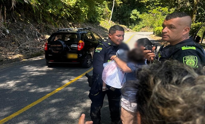 Rescatadas tres mujeres tras caída de un vehículo a un abismo en Manizales