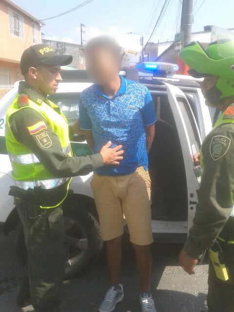 Fue detectado mediante cámaras de vigilancia