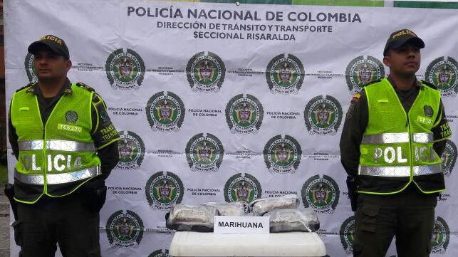 La droga tenía como destino la ciudad de Medellín 4 kilos de marihuana transportados en  modalidad encomienda fueron incautados