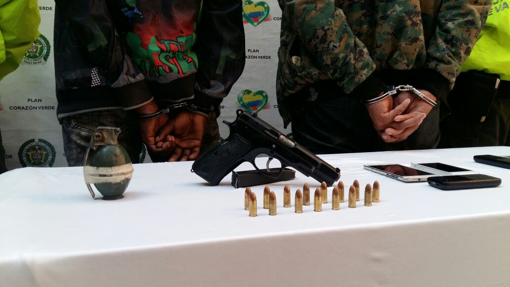 Acciones conjuntas permitieron la captura de dos integrantes del “clan del golfo”